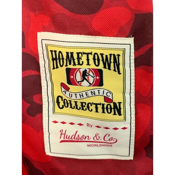 Hudson & Co Hometown Collection Kill Ape Camo Print Jersey M Red $ 7617 Street - Picture 2 of 13